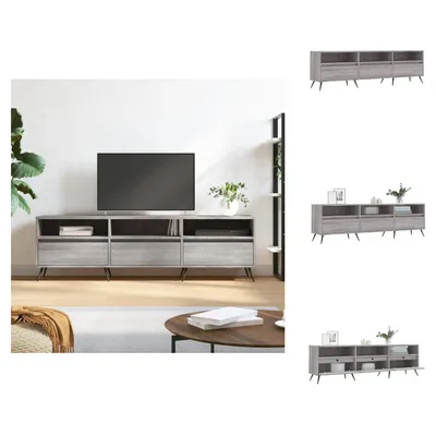 Produktbild von vidaXL TV-Schrank Grau Sonoma 150x30x44,5 cm Holzwerkstoff -  TV-Möbel