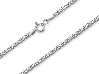 Produktbild von SILBERKETTEN STORE Königskette 2mm - 925 Silber, Länge wählbar von 38-120cm - 38cm