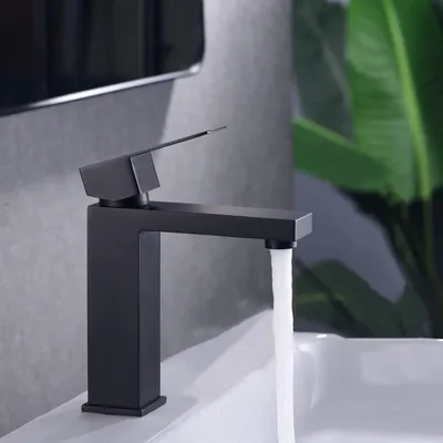 Produktbild von LAMON Wasserhahn Bad Wasserfall Waschtischarmatur Einhebelmischer Bad-WC-Mischbatterie