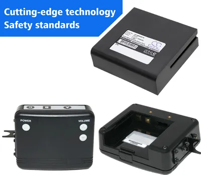 Produktbild von TECHTEK Akku Kompatibel mit [HME] COM400 Ersetzt RF400