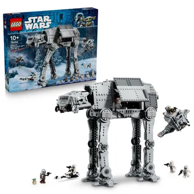 Produktbild von LEGO Star Wars 75454 AT-AT des Restimperiums mit INT-4 Spielzeug - The Mandalorian and Grogu Figuren mit Shuttle, Speeder Bike, 6 Minifiguren & 1 Figur - Geschenk für Jungen & Fans ab 10 Jahren