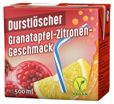 Immagine prodotto di Dissetante al melograno e limone il rinfresco fruttato 500ml