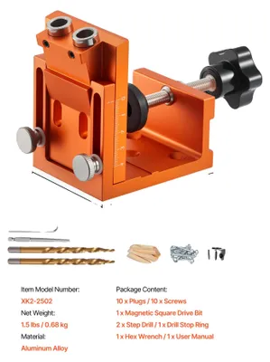 Obrázek produktu pro Vrták do otvorů, s nastavitelnou hloubkou, kompaktní design, přenosná verze