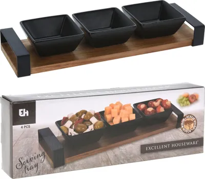 Zdjęcie produktu dla Koopman Zestaw do serwowania przekąsek