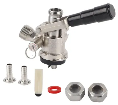 Bierdispenser Zapfkopf G5/8 S-Typ mit 6 Fittings