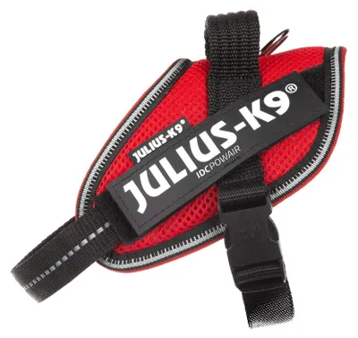 Immagine prodotto di Julius K9 IDC Powair - Pettorina per cani - Rosso - XS - 40-53 cm