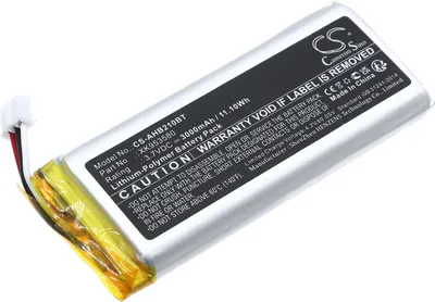 Image de TECHTEK Batterie compatible avec [Ajax] AJ-HUB2-4G-W/B, AJ-HUB2PLUS-W/B, Hub 2 4G Backup Battery, Hub 2 Plus Backup Battery, Hubs with 4G connectivit
