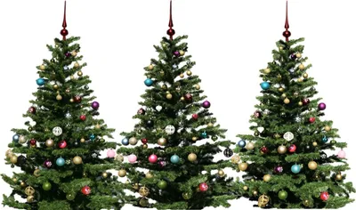Produktbild von 101 Set Weihnachtskugeln Rosa mit Spitze und Metallhaken