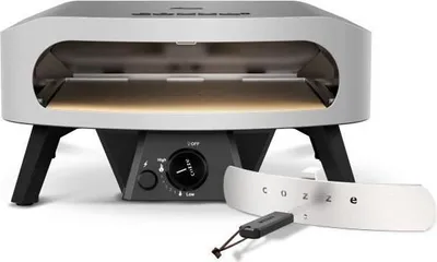 Zdjęcie produktu dla Piec do Pizzy Gazowy Cozze 17", 8 KW, 60,5 x 60,5 x 30,5 cm, Do 450°C, Z Termometrem