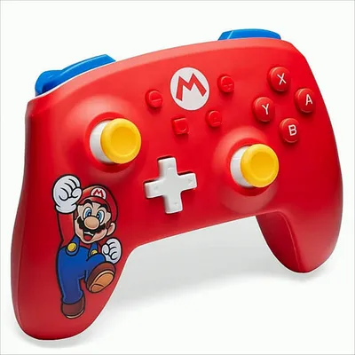 Produktbild von PowerA NSGP0309-01 Gaming-Controller Mehrfarbig, Rot Gamepad Analog / Digital Nintendo Switch, Nintendo Switch Lite, Nintendo Switch OLED