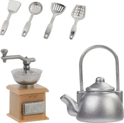 Produktbild von Miniatur-Set "Küchenzubehör Nostalgie"