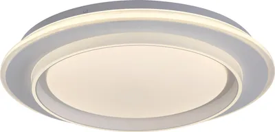 Immagine prodotto di JUST LIGHT Lampada da soffitto a LED LAGO CCT dimmerabile con telecomando e timer 30 minuti, CCT soggiorno, camera da letto, cucina, camera dei bambini, corridoio, sala da pranzo, ufficio 14297-16, 14296-16