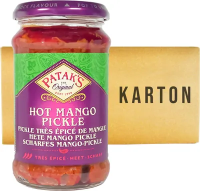 Produktbild von Patak´s Hot Mango Pickle 6x283g