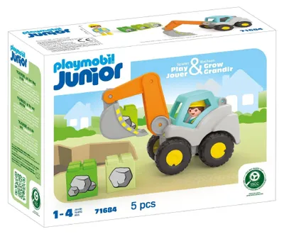 Immagine prodotto di PLAYMOBIL Junior 71684 Excavator. For babies. From 12 months