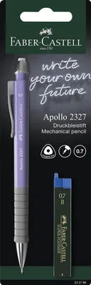 Immagine prodotto di FABER-CASTELL Druckbleistift Apollo 0,7 sort.+Minen