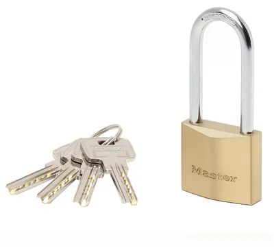Image de Cadenas à clé MASTERLOCK laiton, l.40 mm