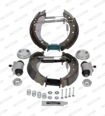 Produktbild von FERODO Bremsensatz Trommelbremse Hinten passend für PEUGEOT 206 Schrägheck (2A/C) FMK438