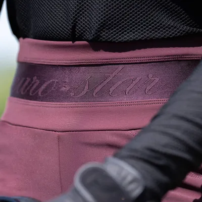 Produktbild von Euro-Star Reitleggings Damen Full-Grip ESImpress HW 2023 Damenreithose Vollbesatz Black Rose 34