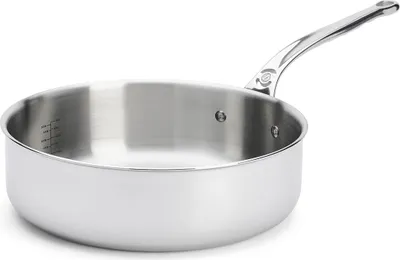 Zdjęcie produktu dla Patelnia do smażenia De Buyer Affinity stal nierdzewna prosta 28 cm