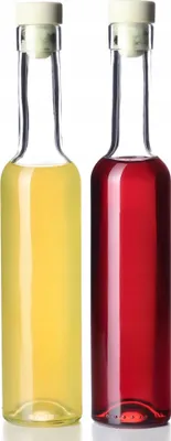 Obrázek produktu pro Lahve na tinktury – sada 2 ks – 250 ml – s korkovou zátkou – ústí Ø 17 mm