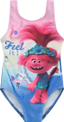 Produktbild von 128|Trolls Poppy Mädchen Badeanzug ET1914-blue