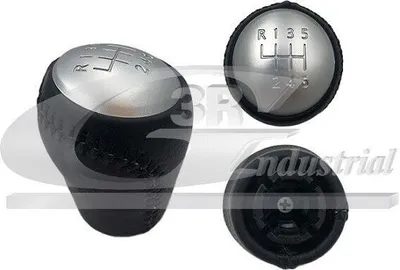 Produktbild von 3RG Schaltknauf 6-Gang Schalthebelknauf für NISSAN Qashqai / Qashqai +2 I (J10, NJ10) X-TRAIL (T31) Qashqai / Qashqai+2 I Van (J10, JJ10E)