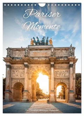 Produktbild von Pariser Momente (Wandkalender 2027 DIN A4 hoch), CALVENDO Monatskalender
