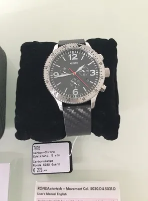 Produktbild von Aristo Herren Uhr Chronograph Carbon 7H76