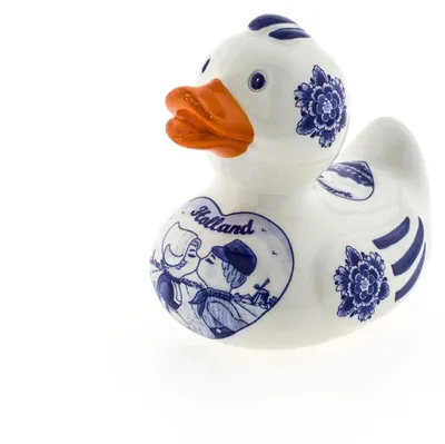 Produktbild von Heinen Delfts Blauw – Ente groß bloem