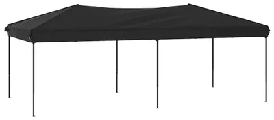 Produktbild von vidaXL Partyzelt Faltbar Schwarz 3x6 m