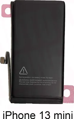 Produktbild von Ersatz Akku für iPhone 13 mini Batterie Accu Battery 2406mAh NEU