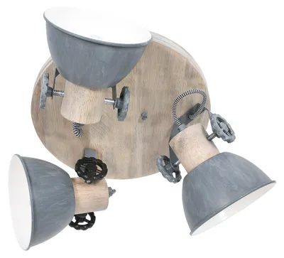 Produktbild von Besselink licht ST3063GR, E27, 3 Glühbirne(n), LED, Grau