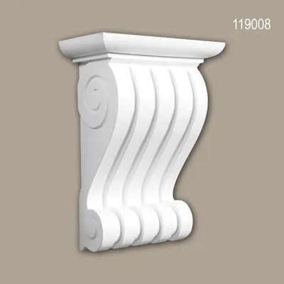 Produktbild von PROFHOME 119008 Konsole Zierelement dekoratives Element Stuckdekor