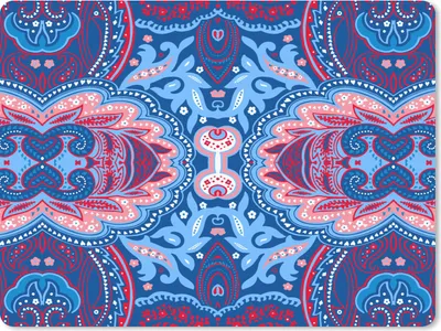 Produktbild von MuchoWow® Mauspad Mousepad Muster - Blume - Natur 40x30 cm - Mousepads - Maus Mat - Pad - Mausunterlage - Anti Rutsch