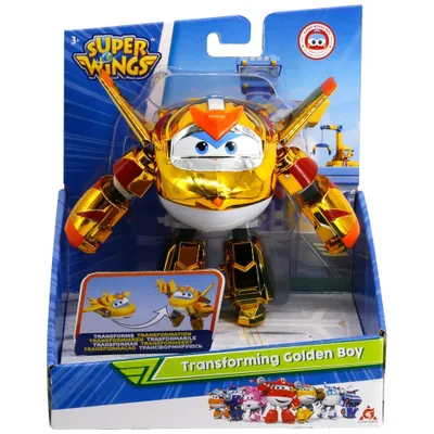 Obrázok produktu pre Super Wings Transformujúce lietadlo Golden Boy