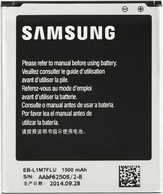 Produktbild von Samsung EB-L1M7FLU Li-Ion Akku für Galaxy S3 mini mit NFC bulk
