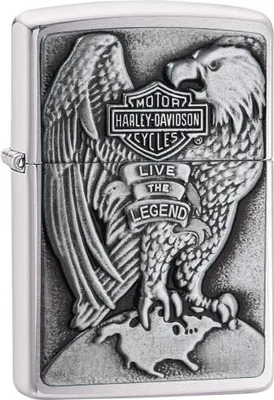 Produktbild von Feuerzeug Zippo Hd 'Live The Legend' Herren Mehrfarbig Metall