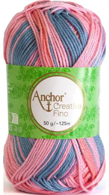 Obrázek produktu pro Anchor Creativa Fino Multicolour – merzerizovaná bavlna (50 g/125 m) (barva 00904)