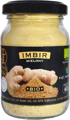 IMBIR MIELONY BEZGLUTENOWY BIO 60 g - PIĘĆ PRZEMIAN