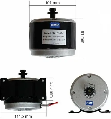 Produktbild von Elektro Motor 24 V 250 W MY1025 E- Scooter