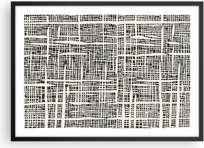 Produktbild von Gerahmtes Poster - Schwarzer Rahmen - Textur Muster Stück - 70x50 cm - Wand Bild - Wanddeko - Wandbilder - Kunstposter - Wandposter - Bilderrahmen - Bilder - Kunstdruck - P2BAA70x50-4926