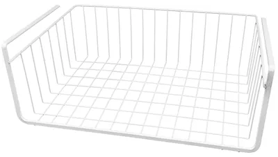 Obrázek produktu pro Úložný košík značky Southern Homewares, drátěný, bílý, rozměry 38,1 cm