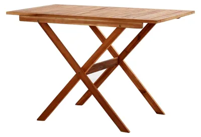 Produktbild von Gartentisch 110 x 67 x 74 cm Gartentisch Ausziehbar TerrassenmöBel Tisch Outdoor Balkontisch Garten MöBel DraußEn Massivholz Akazie