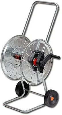 Produktbild von Schlauchwagen aus verzinktem Stahl Schlauchabgang 3/4" Silber