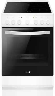 Immagine prodotto di Piano cottura in vetroVetroceramica a 4 fuochi, 6000 w, bianco Fagor FACV103B-1