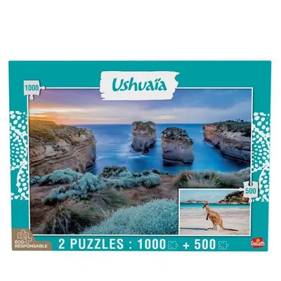 Immagine prodotto di GOLIATH - Puzzle - Collezione Ushuaia - Island Archway und Kagourou (Australia)