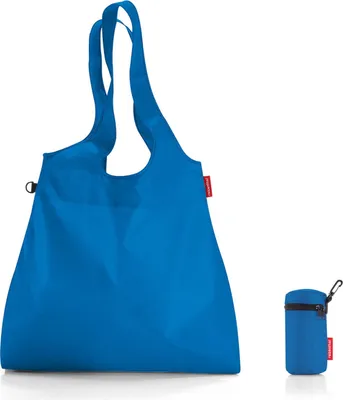 Produktbild von Reisenthel AX4054, Stoffbeutel, Blau, Polyester, Einfarbig, 22 l, 440 mm