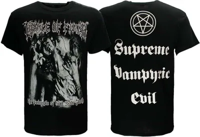 Produktbild von Cradle Of Filth Supreme Vampiric Evil T-Shirt - offizielles Merchandise - L