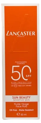 Zdjęcie produktu dla Lancaster Sun Sensitive, Mleczko z filtrem przeciwsłonecznym, Ciało, Tubka, Ochrona, Skóra wrażliwa, 50 ml