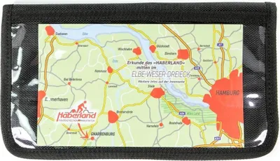 Produktbild von Haberland Kartenfach f. Lenkertaschen schwarz - übersichtliche Navigation am ....